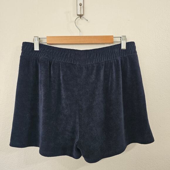 OUTERKNOWN Terry Cloth Short Dark Blue Size M NWT - Picture 2 of 5